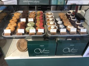 Doughnut varieties  at O.verte Donuts 오베흐트 도넛 in Seoul