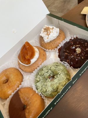 absolutely loved the matcha!!  at O.verte Donuts 오베흐트 도넛 in Seoul