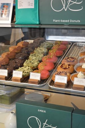Doughnut selection  at O.verte Donuts 오베흐트 도넛 in Seoul