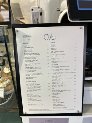  at O.verte Donuts 오베흐트 도넛 in Seoul