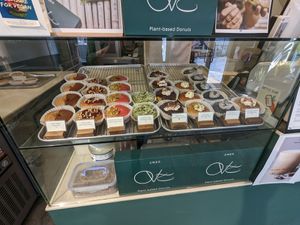 All vegan donuts at O.verte Donuts 오베흐트 도넛 in Seoul