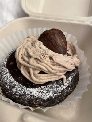 Chestnut donut   at O.verte Donuts 오베흐트 도넛 in Seoul