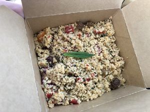 Taboulé. Could have used some yoghurt mint sauce  at Poppynut in Saint-die-des-vosges