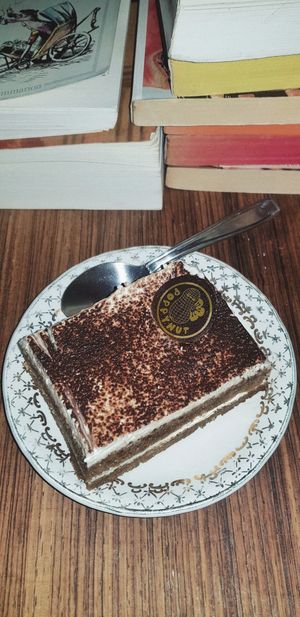 The 'tirabisou', a very very good tiramisu at Poppynut in Saint-die-des-vosges