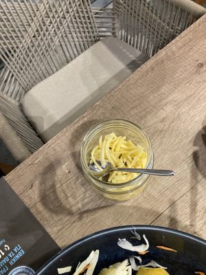 vegan cheese   at Kuzina in Crete