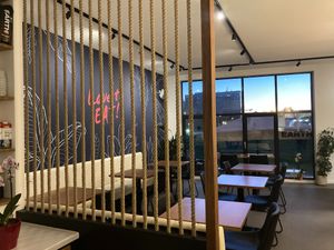 Interior at Yummy Bowls in Amsterdam