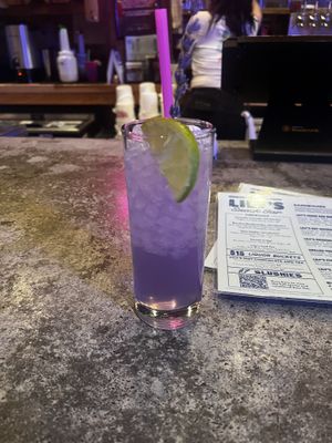 Lavender lime   at Lily's Snack Bar in Boone