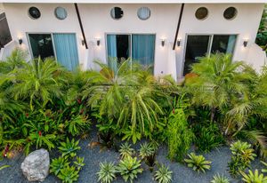 Our garden rooms at Mother Earth Vegan Hotel in Tamarindo
