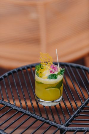 Delicious cocktails can be enjoyed at our poolside bar  at Mother Earth Vegan Hotel in Tamarindo