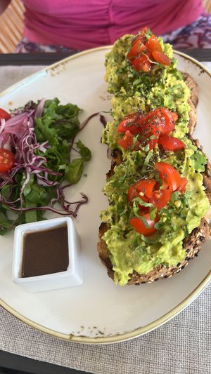 Avocado Toast  at Mother Earth Vegan Hotel in Tamarindo