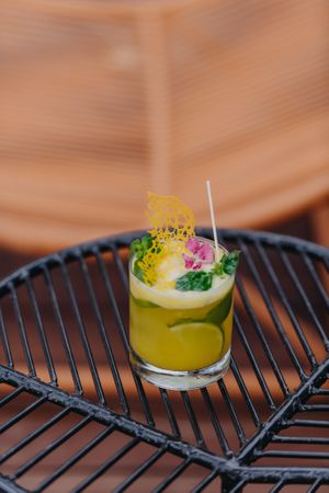 Mamaracuya Cocktail  at Mother Earth Vegan Restaurant in Tamarindo