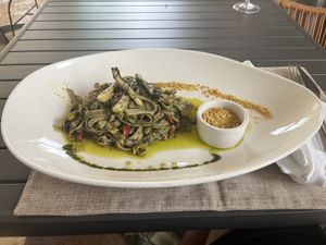  at Mother Earth Vegan Restaurant in Tamarindo