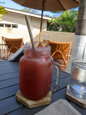 at Mother Earth Vegan Restaurant in Tamarindo