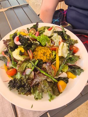 Rainforest Salad at Mother Earth Vegan Restaurant in Tamarindo