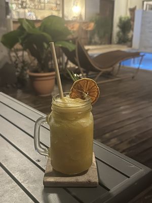   at Mother Earth Vegan Restaurant in Tamarindo