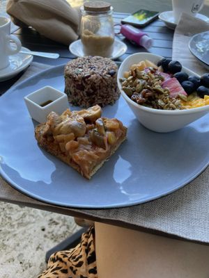   at Mother Earth Vegan Restaurant in Tamarindo
