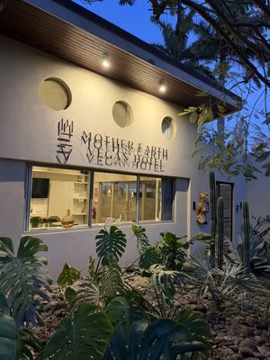   at Mother Earth Vegan Restaurant in Tamarindo