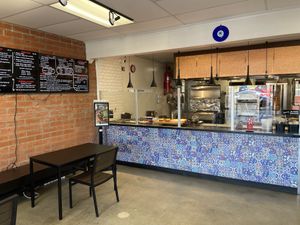 Counter  at Mito's Döner Kebap in Pomona