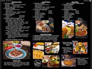 Menu  at Mito's Döner Kebap in Pomona