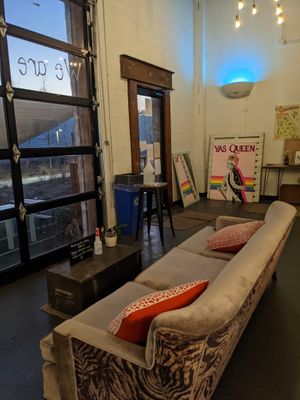 Freddie mercury vining  at Cultured South Fermentation Co in Atlanta