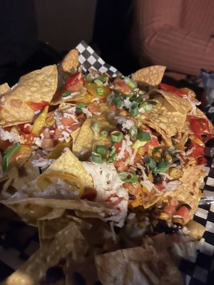 nachos vegan   at Darcy's Pub in Victoria