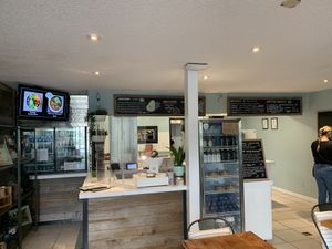 Inside at The Yoga Chef Cafe & Meal Prep in Port Coquitlam