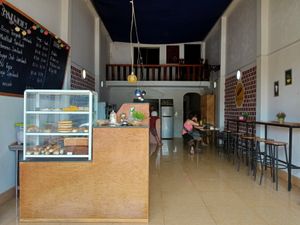 Storefront at Healthy Choices Bakery and Sandwich Shop in Mondulkiri