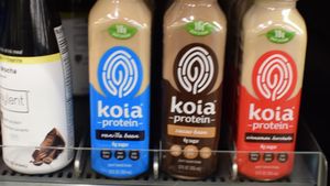 kioa drinks at Amazon Go - Denny Triangle in Seattle