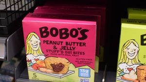 Bobo's oat bites at Amazon Go - Denny Triangle in Seattle