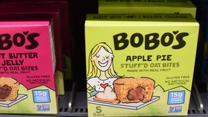 Bobo's oat bites at Amazon Go - Denny Triangle in Seattle