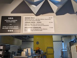 Ready to select meals. at Chupenga - Checkpoint Charlie in Berlin