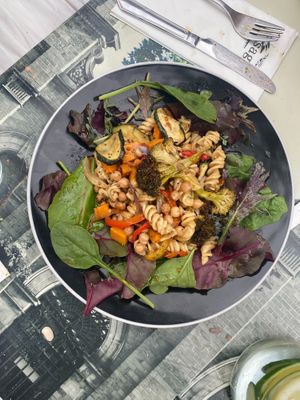 Pasta salad  at Sage in Belfast