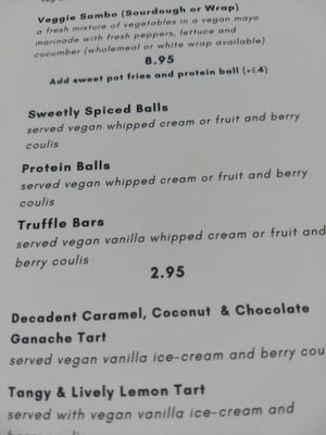 New brunch menu 2 at Sage in Belfast