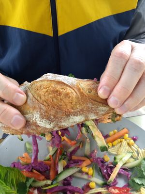 Tofu on sourdough at Sage in Belfast