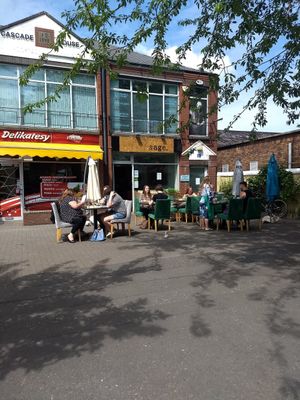 Outside dining at Sage in Belfast