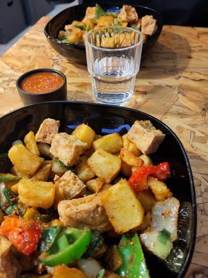 Indian fusion spice box at Camile in Belfast