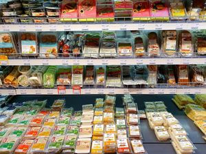 Veggie section at SuperBioMarkt - Friedrichstraße in Dusseldorf