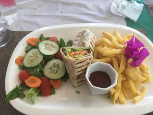 Burrito   at Italian Carolina in Puerto Jimenez