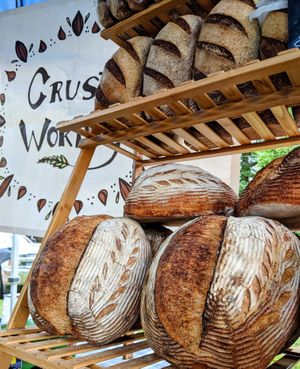 All sourdough breads at Third Space Bakery Co-op in Pittsburgh