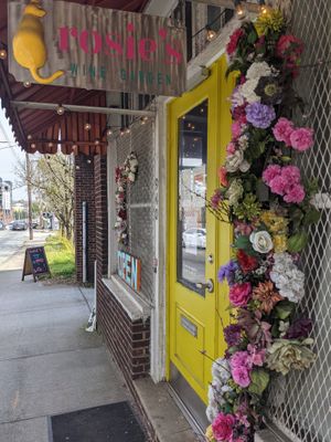 Exterior at Rosie's Coffee & Wine Garden in Charlotte