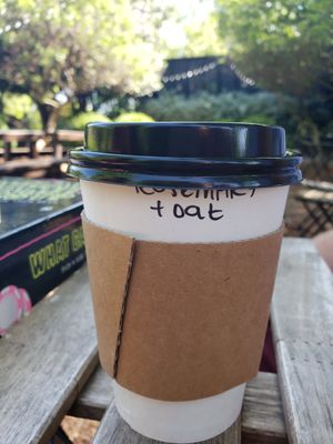  at Rosie's Coffee & Wine Garden in Charlotte