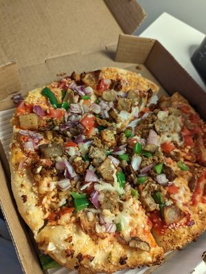 Spicy beyond beef and potato at Fat Tony's Pizza in Whistler