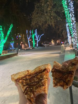   at Fat Tony's Pizza in Whistler