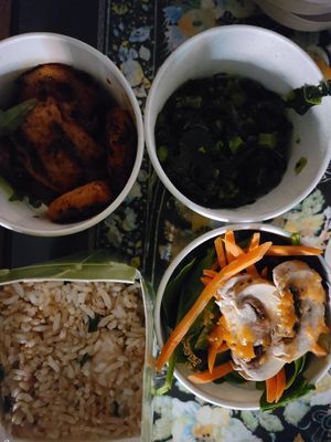 Grilled Bourbon "Chicken" at Red Bamboo in New York City