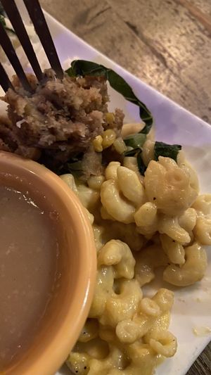 Stuffing, Mac n cheese  at Red Bamboo in New York City