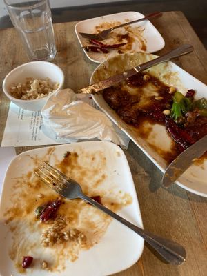 The aftermath at Red Bamboo in New York City