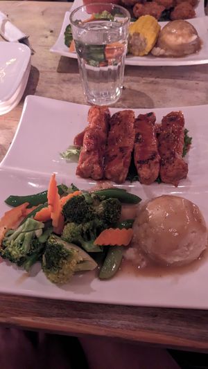 Barbecue ribs at Red Bamboo in New York City