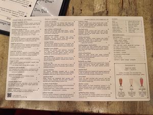 Loads to choose from.  at Red Bamboo in New York City