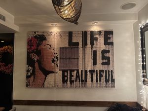 Life is indeed beautiful at Red Bamboo.  at Red Bamboo in New York City