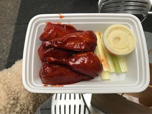 Famous bbq wings! Best I’ve ever had at Red Bamboo in New York City